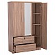 ΝΤΟΥΛΑΠΑ ΜΕ ΚΑΘΡΕΦΤΗ & ΣΥΡΤΑΡΙΑ JARRY HM2485.11 SONAMA OAK ΜΕΛΑΜΙΝΗ 119x48x183Υεκ ΝΤΟΥΛΑΠΑ ΜΕ ΚΑΘΡΕΦΤΗ & ΣΥΡΤΑΡΙΑ JARRY HM2485.11 SONAMA OAK ΜΕΛΑΜΙΝΗ 119x48x183Υεκ