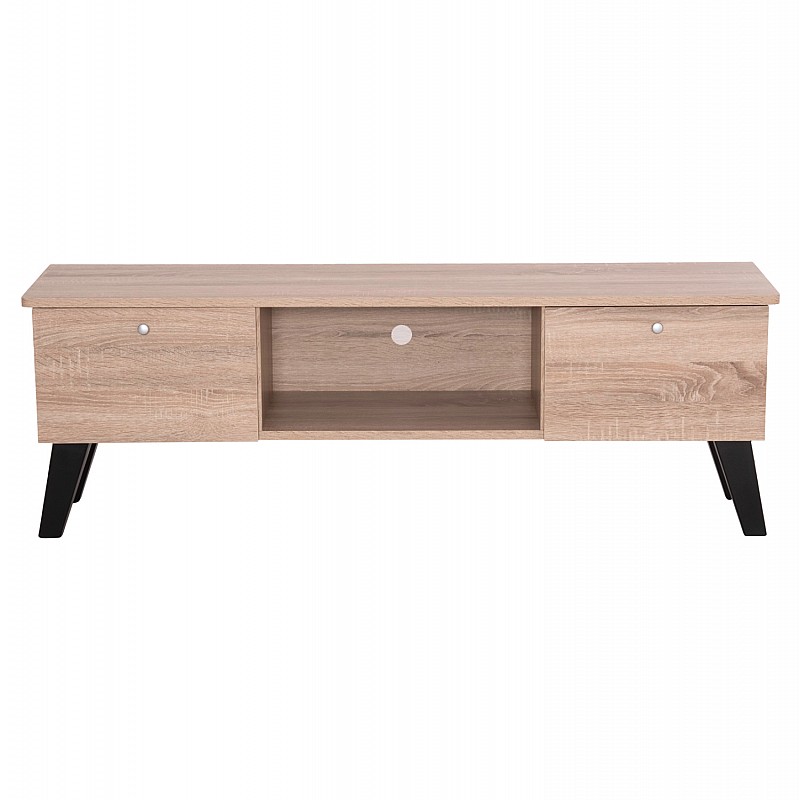 ΕΠΙΠΛΟ ΤΗΛΕΟΡΑΣΗΣ IREN HM2481.01 ΜΕΛΑΜΙΝΗ ΣΕ SONAMA OAK-ΜΑΥΡΟ 120x32,5-34x41Yεκ.