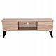 ΕΠΙΠΛΟ ΤΗΛΕΟΡΑΣΗΣ IREN HM2481.01 ΜΕΛΑΜΙΝΗ ΣΕ SONAMA OAK-ΜΑΥΡΟ 120x32,5-34x41Yεκ.
