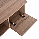 ΕΠΙΠΛΟ ΤΗΛΕΟΡΑΣΗΣ IREN HM2481.01 ΜΕΛΑΜΙΝΗ ΣΕ SONAMA OAK-ΜΑΥΡΟ 120x32,5-34x41Yεκ.