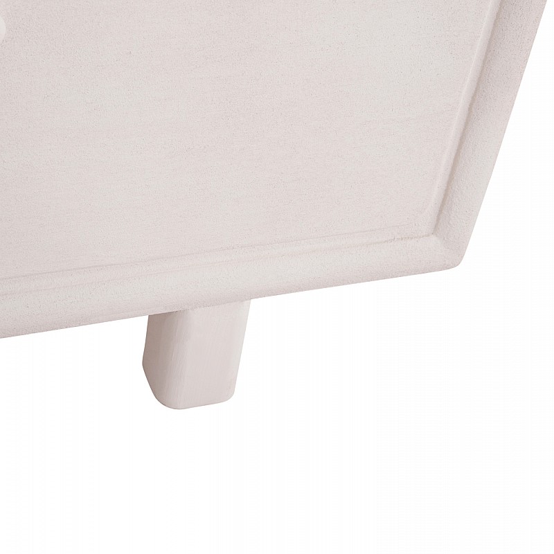 ΜΠΟΥΦΕΣ ΣΕΙΡΑ SANTORINI HM18068 MDF ΣΕ ΥΠΟΛΕΥΚΟ ΧΡΩΜΑ-3 ΠΟΡΤΕΣ 140x38x64Υεκ.