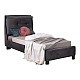 ΚΡΕΒΑΤΙ RILEY 90x200 εκ. ΜΕ ΥΦΑΣΜΑ ΒΕΛΟΥΔΟ ΓΚΡΙ HM561.01 ΚΡΕΒΑΤΙ RILEY 90x200 εκ. ΜΕ ΥΦΑΣΜΑ ΒΕΛΟΥΔΟ ΓΚΡΙ HM561.01