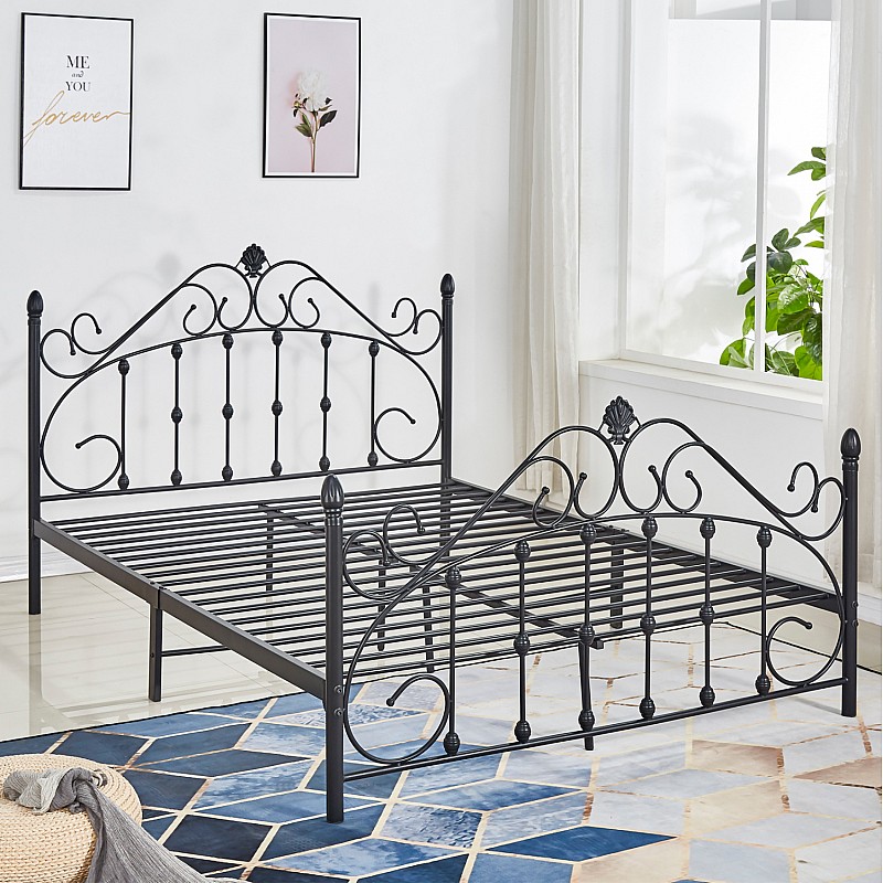 ΚΡΕΒΑΤΙ ΜΕΤΑΛΛΙΚΟ MADEN 150x200 εκ. ΜΑΥΡΟ ΧΡΩΜΑ HM576.01 ΚΡΕΒΑΤΙ ΜΕΤΑΛΛΙΚΟ MADEN 150x200 εκ. ΜΑΥΡΟ ΧΡΩΜΑ HM576.01