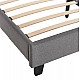 ΚΡΕΒΑΤΙ BECCA ΑΠΟ ΥΦΑΣΜΑ ΓΚΡΙ HM553.11 ΓΙΑ ΣΤΡΩΜΑ 150x200 EK. ΚΡΕΒΑΤΙ BECCA ΑΠΟ ΥΦΑΣΜΑ ΓΚΡΙ HM553.11 ΓΙΑ ΣΤΡΩΜΑ 150x200 EK.