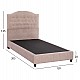 ΚΡΕΒΑΤΙ MALENA ΑΠΟ ΜΠΕΖ ΥΦΑΣΜΑ NUBUCK HM647.22 ΓΙΑ ΣΤΡΩΜΑ 120x200 εκ. ΚΡΕΒΑΤΙ MALENA ΑΠΟ ΜΠΕΖ ΥΦΑΣΜΑ NUBUCK HM647.22 ΓΙΑ ΣΤΡΩΜΑ 120x200 εκ.