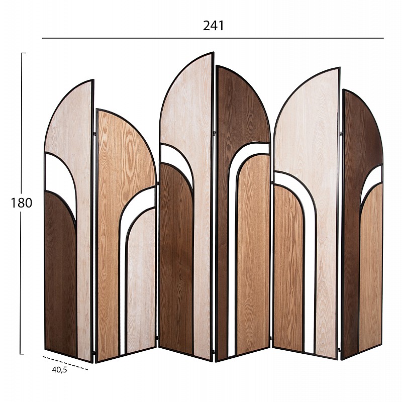 ΠΑΡΑΒΑΝ 6-ΦΥΛΛΟ ΜΟΝΗΣ ΟΨΗΣ CRYPT HM4221 MDF ΣΕ 4 ΧΡΩΜΑTA-ΜΑΥΡΟ ΜΕΤΑΛΛΟ 241x1,5x180Υεκ. ΠΑΡΑΒΑΝ 6-ΦΥΛΛΟ ΜΟΝΗΣ ΟΨΗΣ CRYPT HM4221 MDF ΣΕ 4 ΧΡΩΜΑTA-ΜΑΥΡΟ ΜΕΤΑΛΛΟ 241x1,5x180Υεκ.