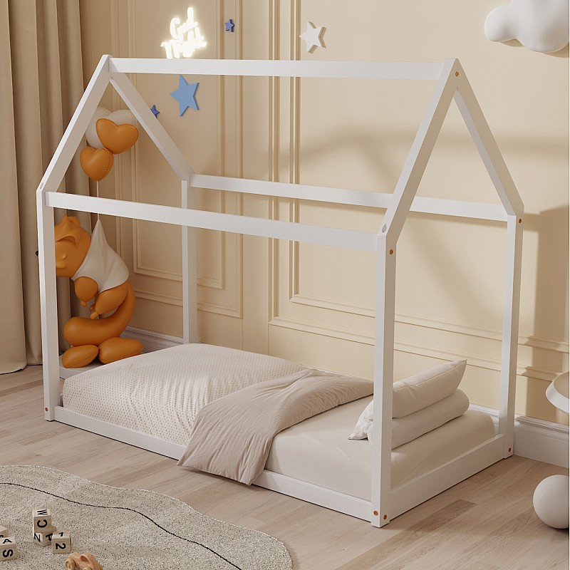 ΚΡΕΒΑΤΙ ΠΑΙΔΙΚΟ PEPE HM678.03 τ.MONTESSORI ΞΥΛΟ ΠΕΥΚΟ ΛΕΥΚΟ- 140x70εκ ΚΡΕΒΑΤΙ ΠΑΙΔΙΚΟ PEPE HM678.03 τ.MONTESSORI ΞΥΛΟ ΠΕΥΚΟ ΛΕΥΚΟ- 140x70εκ