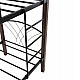 ΚΟΥΚΕΤΑ ΚΡΕΒΑΤΙ STOREY HM687 ΜΑΥΡΟ ΜΕΤΑΛΛΟ-ΚΑΡΥΔΙ RUBBERWOOD-ΓΙΑ ΣΤΡΩΜΑ 190x90εκ ΚΟΥΚΕΤΑ ΚΡΕΒΑΤΙ STOREY HM687 ΜΑΥΡΟ ΜΕΤΑΛΛΟ-ΚΑΡΥΔΙ RUBBERWOOD-ΓΙΑ ΣΤΡΩΜΑ 190x90εκ