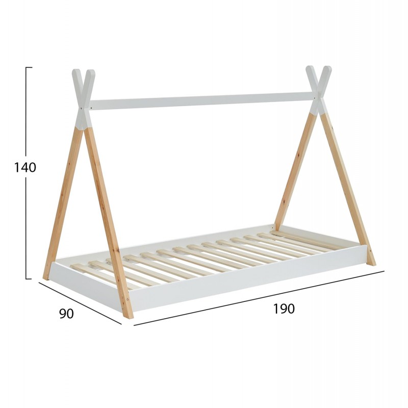 ΚΡΕΒΑΤΙ ΠΑΙΔΙΚΟ MUNK HM699.03 τ.MONTESSORI ΞΥΛΟ ΠΕΥΚΟΥ ΦΥΣΙΚΟ-ΛΕΥΚΟ- 190x90εκ ΚΡΕΒΑΤΙ ΠΑΙΔΙΚΟ MUNK HM699.03 τ.MONTESSORI ΞΥΛΟ ΠΕΥΚΟΥ ΦΥΣΙΚΟ-ΛΕΥΚΟ- 190x90εκ