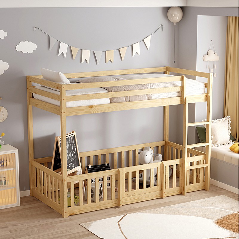 ΠΑΙΔΙΚΗ ΚΟΥΚΕΤΑ τ.MONTESSORI ΜΕ ΠΑΡΚΑΚΙ PLAYKID HM703.01 ΞΥΛΟ ΠΕΥΚΟΥ ΦΥΣΙΚΟ ΓΙΑ 190x90εκ ΠΑΙΔΙΚΗ ΚΟΥΚΕΤΑ τ.MONTESSORI ΜΕ ΠΑΡΚΑΚΙ PLAYKID HM703.01 ΞΥΛΟ ΠΕΥΚΟΥ ΦΥΣΙΚΟ ΓΙΑ 190x90εκ