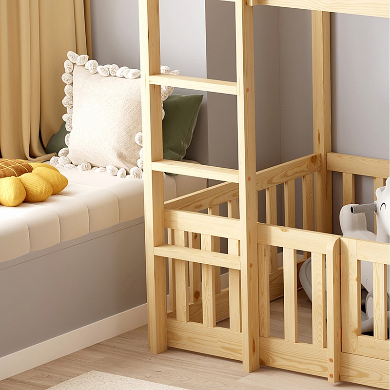 ΠΑΙΔΙΚΗ ΚΟΥΚΕΤΑ τ.MONTESSORI ΜΕ ΠΑΡΚΑΚΙ PLAYKID HM703.01 ΞΥΛΟ ΠΕΥΚΟΥ ΦΥΣΙΚΟ ΓΙΑ 190x90εκ ΠΑΙΔΙΚΗ ΚΟΥΚΕΤΑ τ.MONTESSORI ΜΕ ΠΑΡΚΑΚΙ PLAYKID HM703.01 ΞΥΛΟ ΠΕΥΚΟΥ ΦΥΣΙΚΟ ΓΙΑ 190x90εκ