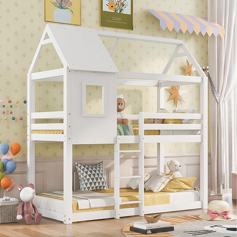 ΠΑΙΔΙΚΗ ΚΟΥΚΕΤΑ ΣΠΙΤΑΚΙ  τ.MONTESSORI HOOD HM705.03 ΞΥΛΟ ΠΕΥΚΟΥ ΣΕ ΛΕΥΚΟ-ΣΤΡΩΜΑΤΑ 190x90εκ ΠΑΙΔΙΚΗ ΚΟΥΚΕΤΑ ΣΠΙΤΑΚΙ  τ.MONTESSORI HOOD HM705.03 ΞΥΛΟ ΠΕΥΚΟΥ ΣΕ ΛΕΥΚΟ-ΣΤΡΩΜΑΤΑ 190x90εκ