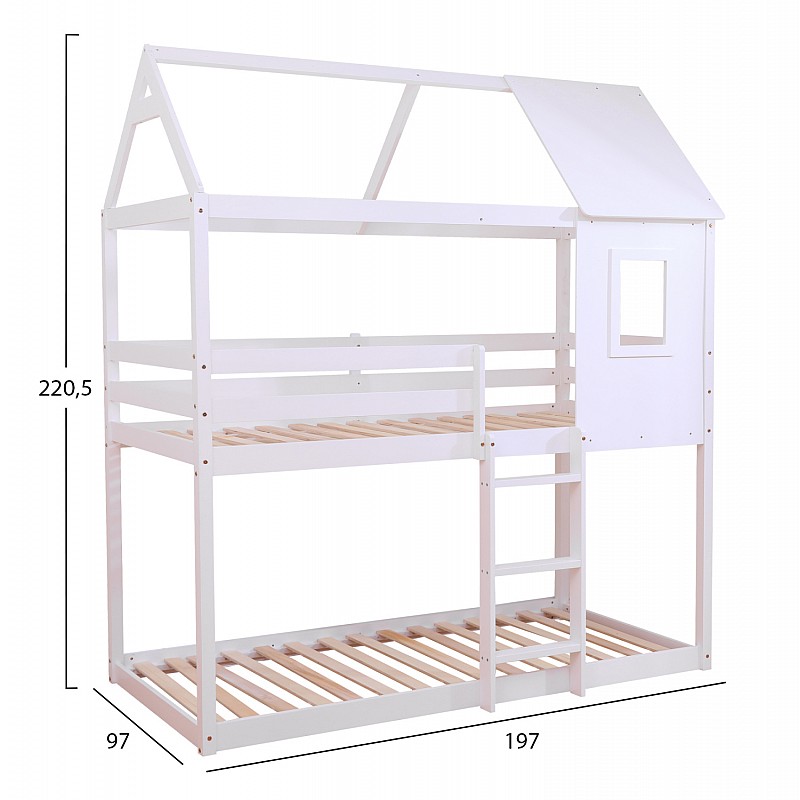 ΠΑΙΔΙΚΗ ΚΟΥΚΕΤΑ ΣΠΙΤΑΚΙ  τ.MONTESSORI HOOD HM705.03 ΞΥΛΟ ΠΕΥΚΟΥ ΣΕ ΛΕΥΚΟ-ΣΤΡΩΜΑΤΑ 190x90εκ ΠΑΙΔΙΚΗ ΚΟΥΚΕΤΑ ΣΠΙΤΑΚΙ  τ.MONTESSORI HOOD HM705.03 ΞΥΛΟ ΠΕΥΚΟΥ ΣΕ ΛΕΥΚΟ-ΣΤΡΩΜΑΤΑ 190x90εκ