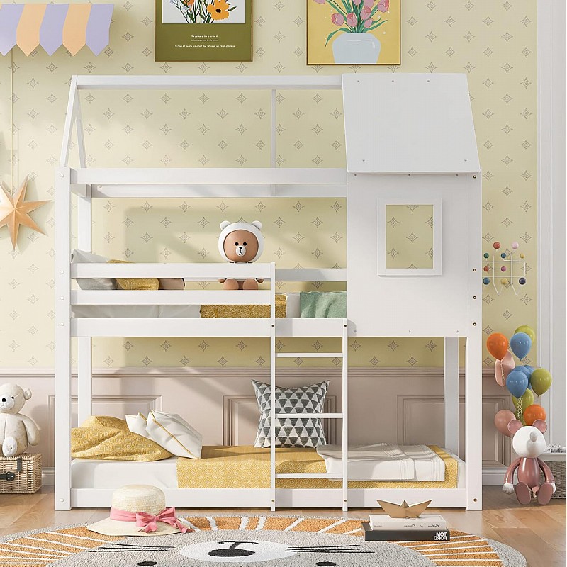ΠΑΙΔΙΚΗ ΚΟΥΚΕΤΑ ΣΠΙΤΑΚΙ  τ.MONTESSORI HOOD HM705.03 ΞΥΛΟ ΠΕΥΚΟΥ ΣΕ ΛΕΥΚΟ-ΣΤΡΩΜΑΤΑ 190x90εκ ΠΑΙΔΙΚΗ ΚΟΥΚΕΤΑ ΣΠΙΤΑΚΙ  τ.MONTESSORI HOOD HM705.03 ΞΥΛΟ ΠΕΥΚΟΥ ΣΕ ΛΕΥΚΟ-ΣΤΡΩΜΑΤΑ 190x90εκ