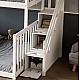 ΠΑΙΔΙΚH ΚΟΥΚΕΤΑ τ.MONTESSORI BEAMER HM711.03 ΞΥΛΟ ΠΕΥΚΟΥ ΣΕ ΛΕΥΚΟ-ΣΤΡΩΜΑΤΑ 90-140x190εκ