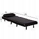 ΠΟΛΥΘΡΟΝΑ ΚΡΕΒΑΤΙ BRAXTON HM8425.03 ΜΑΥΡΟ ΥΦΑΣΜΑ 78x88x78Υεκ. ΠΟΛΥΘΡΟΝΑ ΚΡΕΒΑΤΙ BRAXTON HM8425.03 ΜΑΥΡΟ ΥΦΑΣΜΑ 78x88x78Υεκ.