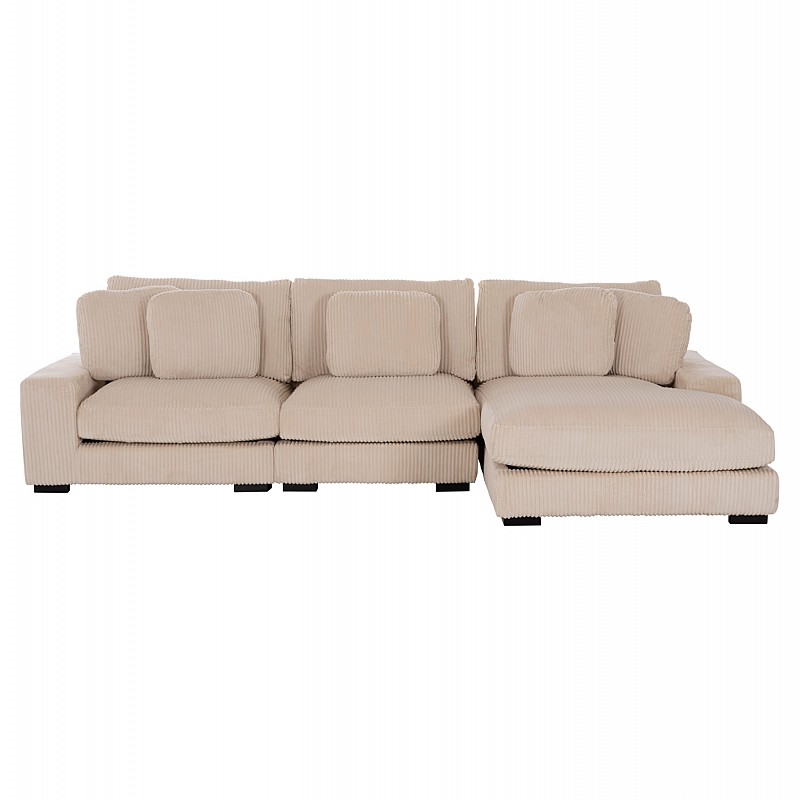 ΚΑΝΑΠΕΣ ΔΕΞΙΑ ΓΩΝΙΑ CRANFIELD HM3287.02R ΜΠΕΖ ΡΙΓΕ ΥΦΑΣΜΑ 313x169(γωνία)x80Υεκ.