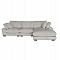 ΚΑΝΑΠΕΣ ΔΕΞΙΑ ΓΩΝΙΑ CRANFIELD HM3287.02R ΜΠΕΖ ΡΙΓΕ ΥΦΑΣΜΑ 313x169(γωνία)x80Υεκ.