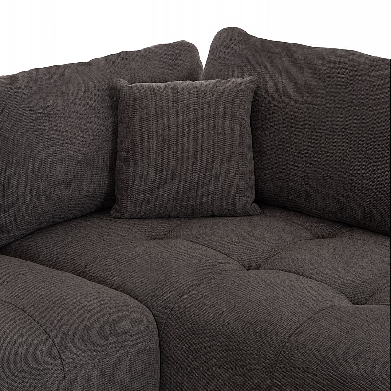 ΓΩΝΙΑΚΟΣ ΚΑΝΑΠΕΣ ΑΝΑΣΤΡΕΨΙΜΟΣ MEDEL HM3288.01 ΓΚΡΙ P.E. ΥΦΑΣΜΑ 290x208x80Υεκ