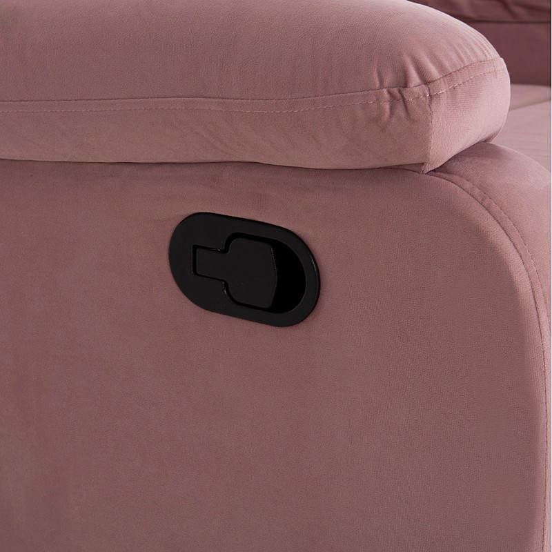 ΠΟΛΥΘΡΟΝΑ RELAX DIONI HM3296.02 ΡΟΖ ΒΕΛΟΥΔΟ 85x90x100Υεκ.