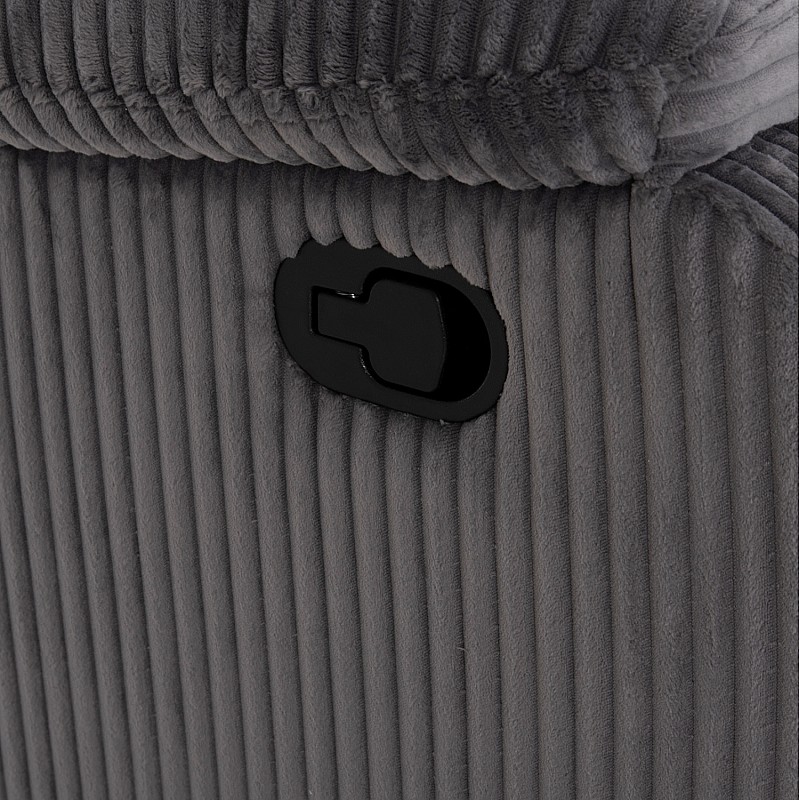 ΠΟΛΥΘΡΟΝΑ RELAX DIONI HM3296.11 ΓΚΡΙ ΡΙΓΕ ΥΦΑΣΜΑ 85x90x100Υεκ.