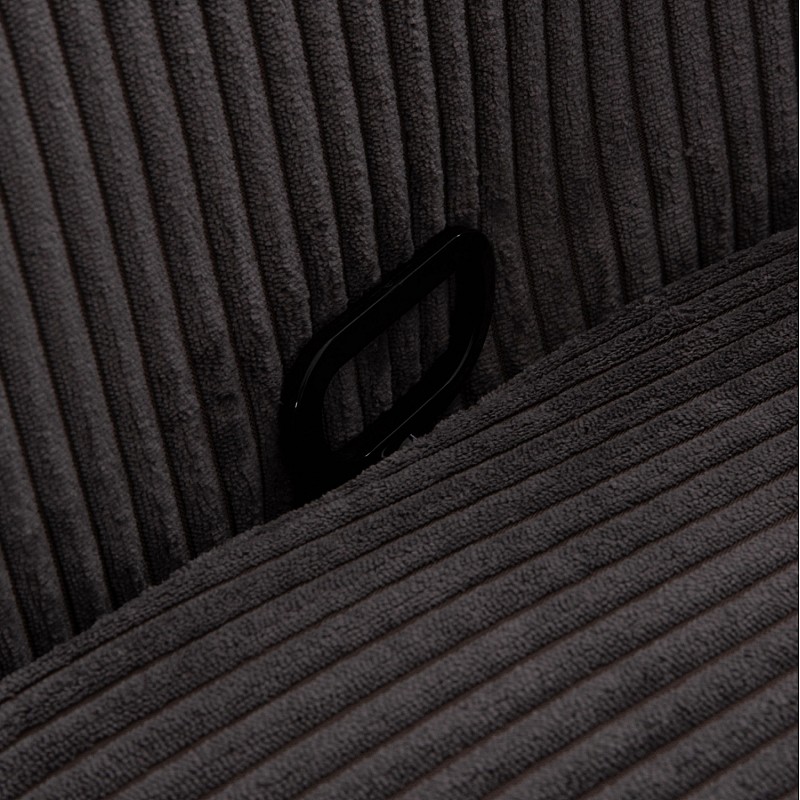 ΠΟΛΥΘΡΟΝΑ ΘΗΛΑΣΜΟΥ/RELAX VELMORA HM3300.01 ΓΚΡΙ ΚΟΤΛΕ ΥΦΑΣΜΑ 100x90x100Υεκ