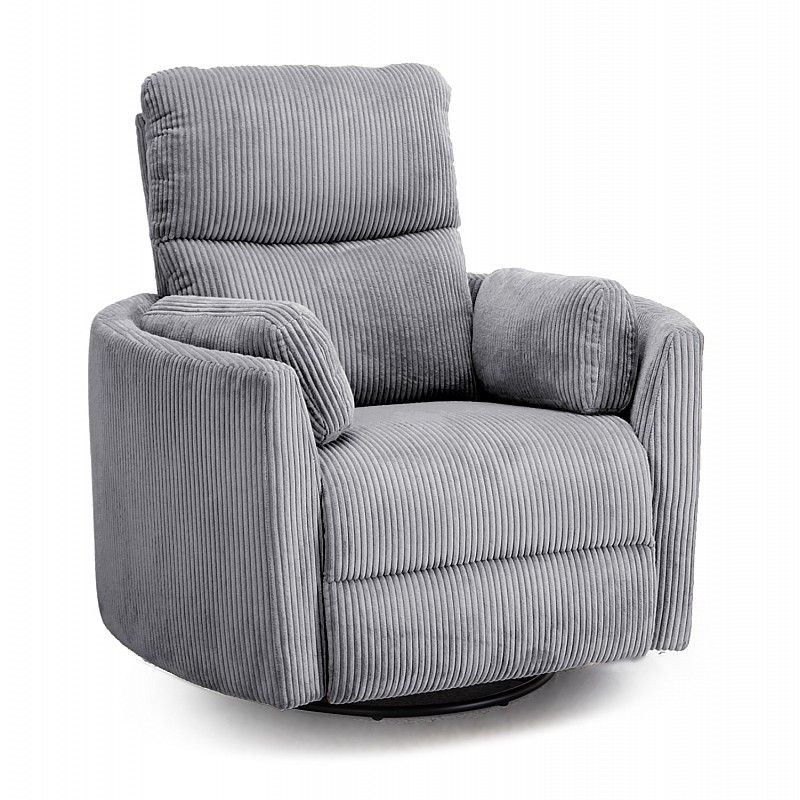 ΠΟΛΥΘΡΟΝΑ ΘΗΛΑΣΜΟΥ/RELAX VELMORA HM3300.01 ΓΚΡΙ ΚΟΤΛΕ ΥΦΑΣΜΑ 100x90x100Υεκ