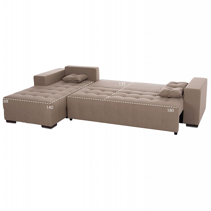 ΓΩΝΙΑΚΟΣ ΚΑΝΑΠΕΣ-ΚΡΕΒΑΤΙ ΜΕ ΑΠΟΘ.ΧΩΡΟ TRENDSTON HM3302.03L ΜΠΕΖ ΥΦΑΣΜΑ 298x177x95Υεκ ΓΩΝΙΑΚΟΣ ΚΑΝΑΠΕΣ-ΚΡΕΒΑΤΙ ΜΕ ΑΠΟΘ.ΧΩΡΟ TRENDSTON HM3302.03L ΜΠΕΖ ΥΦΑΣΜΑ 298x177x95Υεκ