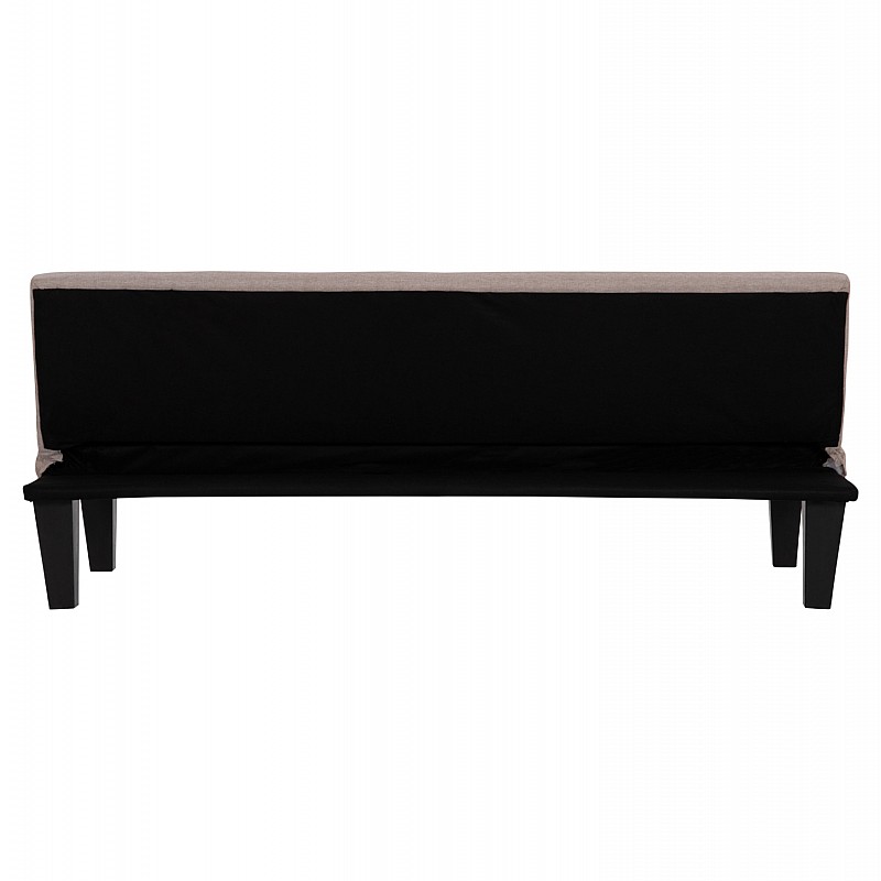 ΚΑΝΑΠΕΣ ΚΡΕΒΑΤΙ 2-ΘΕΣΙΟΣ KORO HM3304.04 ΜΠΕΖ PU ΔΕΡΜΑ 165x75x64Υεκ