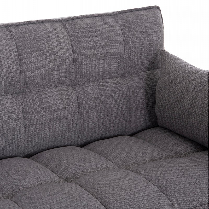 ΚΑΝΑΠΕΣ ΚΡΕΒΑΤΙ 2-ΘΕΣΙΟΣ BORG HM3289.11 ΓΚΡΙ ΥΦΑΣΜΑ 140x100x80Υεκ