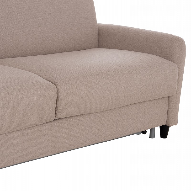 ΚΑΝΑΠΕΣ-ΚΡΕΒΑΤΙ ΜΕ ΑΝΑΔΙΠΛ.ΣΤΡΩΜΑ ETUDINE HM3311.02 ΜΠΕΖ ΥΦΑΣΜΑ 190x98x90Υεκ