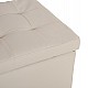 ΣΚΑΜΠΟ PRO CUBE HM224.02 PU ΜΕ ΑΠΟΘΗΚΕΥΤΙΚΟ ΧΩΡΟ- ΛΕΥΚΟ 38x38x36,5Υεκ.