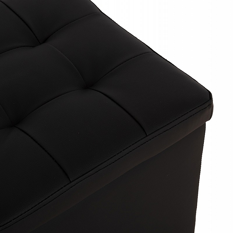 ΣΚΑΜΠΩ ΜΕ ΑΠΟΘΗΚΕΥΤΙΚΟ ΧΩΡΟ PU ΜΑΥΡΟ CUBE HM224.01 38x38x36.5Υεκ. ΣΚΑΜΠΩ ΜΕ ΑΠΟΘΗΚΕΥΤΙΚΟ ΧΩΡΟ PU ΜΑΥΡΟ CUBE HM224.01 38x38x36.5Υεκ.