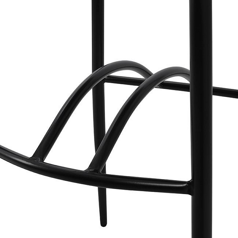 ΣΚΑΜΠΩ ΜΠΑΡ ΜΑΥΡΟ ΜΕΤΑΛΛΙΚΟ ΚΥΜΑ ΜΕ PU ΚΑΦΕ 40x44x114 εκ ΣΚΑΜΠΩ ΜΠΑΡ ΜΑΥΡΟ ΜΕΤΑΛΛΙΚΟ ΚΥΜΑ ΜΕ PU ΚΑΦΕ 40x44x114 εκ