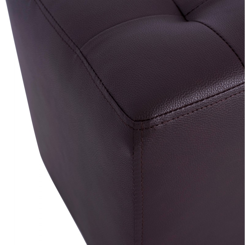 ΣΚΑΜΠΩ ΜΕ PU ΚΑΦΕ PUNK HM264.03 37x37x35εκ ΣΚΑΜΠΩ ΜΕ PU ΚΑΦΕ PUNK HM264.03 37x37x35εκ