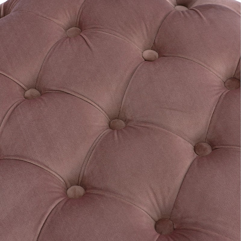 ΣΚΑΜΠΟ KASSIE  ΣΑΠΙΟ ΜΗΛΟ ΒΕΛΟΥΔΟ ΤΥΠΟΥ CHESTERFIELD HM8406.02 Φ60x43Υ εκ. ΣΚΑΜΠΟ KASSIE  ΣΑΠΙΟ ΜΗΛΟ ΒΕΛΟΥΔΟ ΤΥΠΟΥ CHESTERFIELD HM8406.02 Φ60x43Υ εκ.