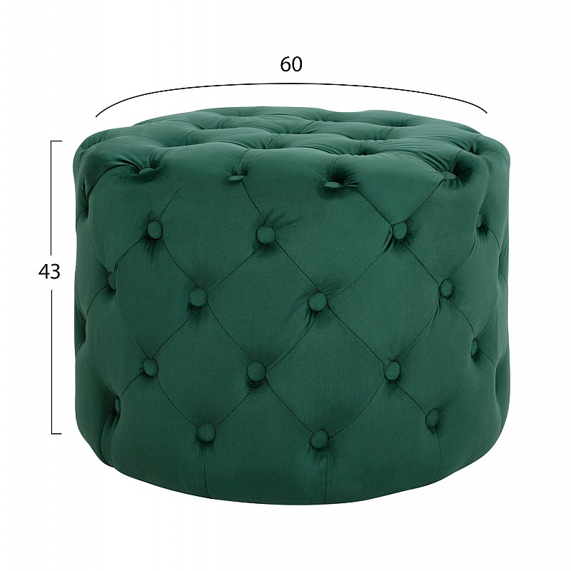 ΣΚΑΜΠΟ KASSIE ΚΥΠΑΡΙΣΣΙ ΒΕΛΟΥΔΟ ΤΥΠΟΥ CHESTERFIELD HM8406.03 Φ60x43Υ εκ. ΣΚΑΜΠΟ KASSIE ΚΥΠΑΡΙΣΣΙ ΒΕΛΟΥΔΟ ΤΥΠΟΥ CHESTERFIELD HM8406.03 Φ60x43Υ εκ.