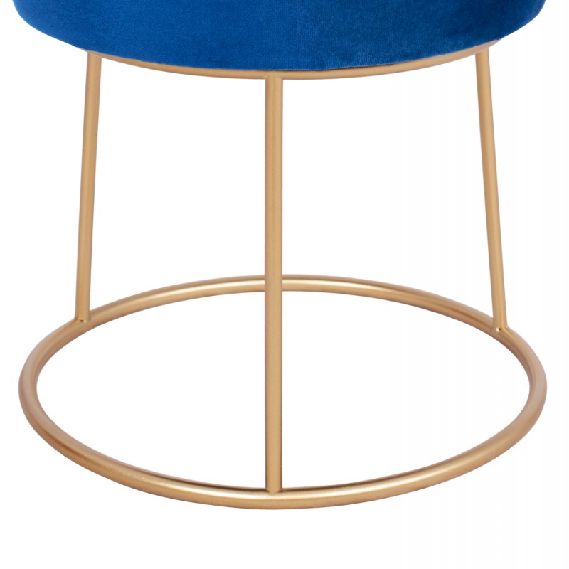 ΣΚΑΜΠΟ KARLO HM8411.08 ΜΠΛΕ ΒΕΛΟΥΔΟ ΜΕ ΧΡΥΣΗ ΒΑΣΗ Φ36x38Υ εκ. ΣΚΑΜΠΟ KARLO HM8411.08 ΜΠΛΕ ΒΕΛΟΥΔΟ ΜΕ ΧΡΥΣΗ ΒΑΣΗ Φ36x38Υ εκ.