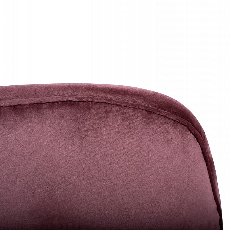 ΣΚΑΜΠΟ ΜΕΣΑΙΟΥ ΥΨΟΥΣ NORA HM8524.02 ΒΕΛΟΥΔΟ ΣΑΠΙΟ ΜΗΛΟ & ΧΡΥΣΟ ΜΕΤΑΛΛΙΚΟ ΣΚΕΛΕΤΟ 48x61x103 εκ.