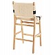 ΣΚΑΜΠΟ ΜΕΣΑΙΟΥ ΥΨΟΥΣ HM9325.01 RUBBERWOOD & ΣΧΟΙΝΙ-ΦΥΣΙΚΟ RUSTIC 45x46x95Υεκ.