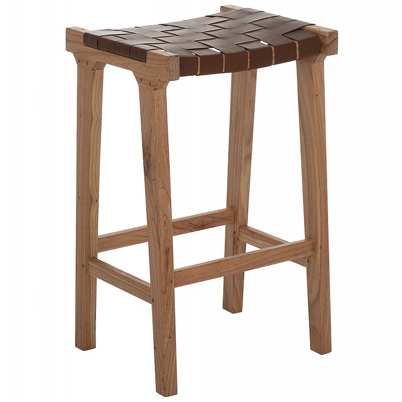 ΣΚΑΜΠΟ ΜΠΑΡ ΜΑΣΙΦ ΞΥΛΟ ΤEAK ΦΥΣΙΚΟ HM9382.01 40X35X65YΕΚ.