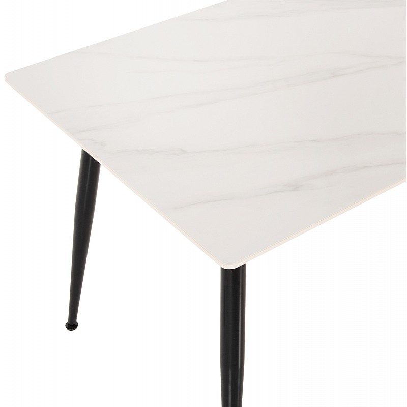 ΤΡΑΠΕΖΙ ΤΡΑΠΕΖΑΡΙΑΣ SINTERED STONE TOM HM8588.02 WHITE MARBLE 160x90x76Y εκ. ΤΡΑΠΕΖΙ ΤΡΑΠΕΖΑΡΙΑΣ SINTERED STONE TOM HM8588.02 WHITE MARBLE 160x90x76Y εκ.