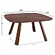 ΤΡΑΠΕΖΙ ΤΡΑΠΕΖΑΡΙΑΣ RINER HM9733 MDF ΜΕ ΚΑΠΛΑΜΑ ΚΑΡΥΔΙΑΣ 150x150x75Υ εκ. ΤΡΑΠΕΖΙ ΤΡΑΠΕΖΑΡΙΑΣ RINER HM9733 MDF ΜΕ ΚΑΠΛΑΜΑ ΚΑΡΥΔΙΑΣ 150x150x75Υ εκ.