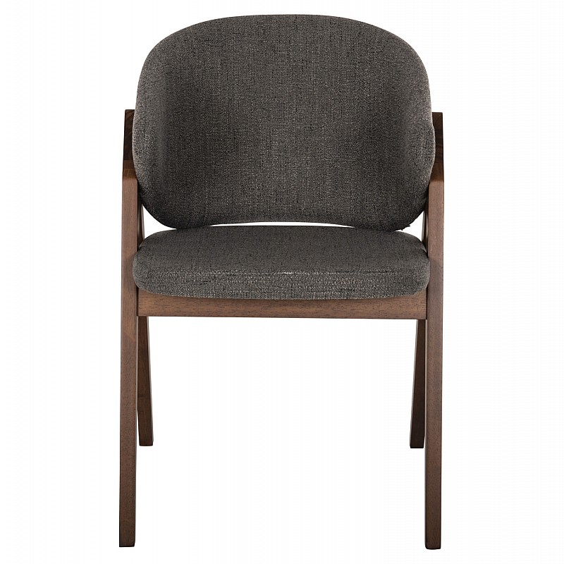 ΚΑΡΕΚΛΑ HANA HM9746.02 RUBBERWOOD ΣΕ ΚΑΡΥΔΙ ΧΡΩΜΑ-ΓΚΡΙ ΥΦΑΣΜΑ 55x60x84Yεκ. ΚΑΡΕΚΛΑ HANA HM9746.02 RUBBERWOOD ΣΕ ΚΑΡΥΔΙ ΧΡΩΜΑ-ΓΚΡΙ ΥΦΑΣΜΑ 55x60x84Yεκ.