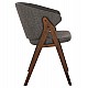 ΚΑΡΕΚΛΑ HANA HM9746.02 RUBBERWOOD ΣΕ ΚΑΡΥΔΙ ΧΡΩΜΑ-ΓΚΡΙ ΥΦΑΣΜΑ 55x60x84Yεκ. ΚΑΡΕΚΛΑ HANA HM9746.02 RUBBERWOOD ΣΕ ΚΑΡΥΔΙ ΧΡΩΜΑ-ΓΚΡΙ ΥΦΑΣΜΑ 55x60x84Yεκ.