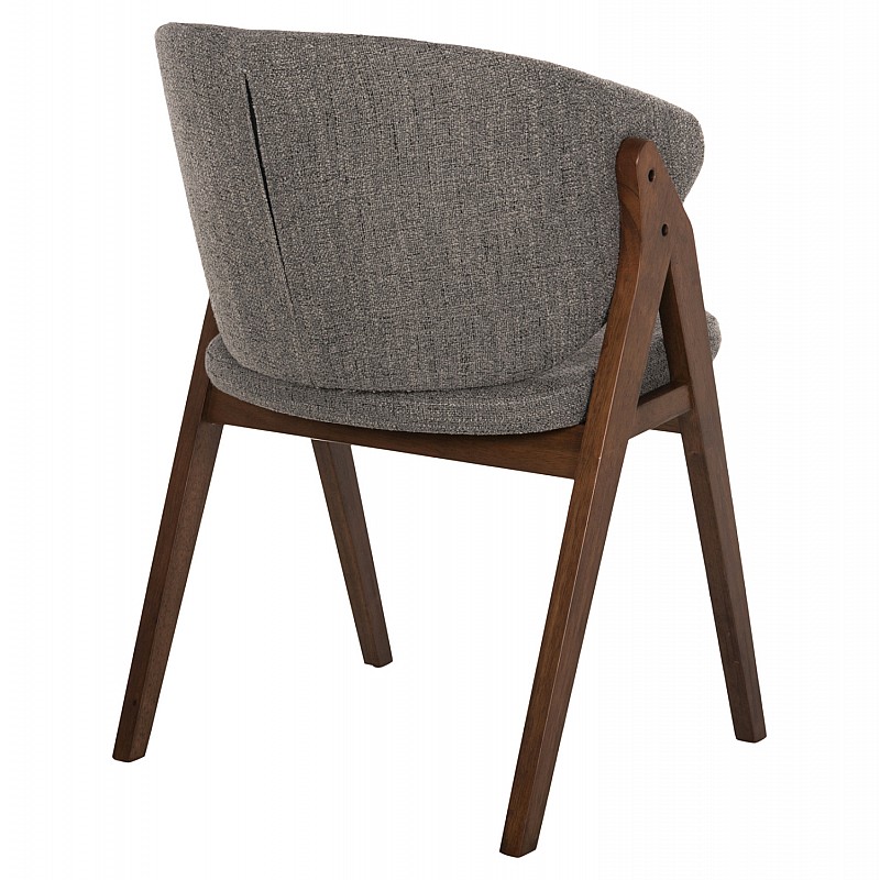 ΚΑΡΕΚΛΑ HANA HM9746.02 RUBBERWOOD ΣΕ ΚΑΡΥΔΙ ΧΡΩΜΑ-ΓΚΡΙ ΥΦΑΣΜΑ 55x60x84Yεκ. ΚΑΡΕΚΛΑ HANA HM9746.02 RUBBERWOOD ΣΕ ΚΑΡΥΔΙ ΧΡΩΜΑ-ΓΚΡΙ ΥΦΑΣΜΑ 55x60x84Yεκ.