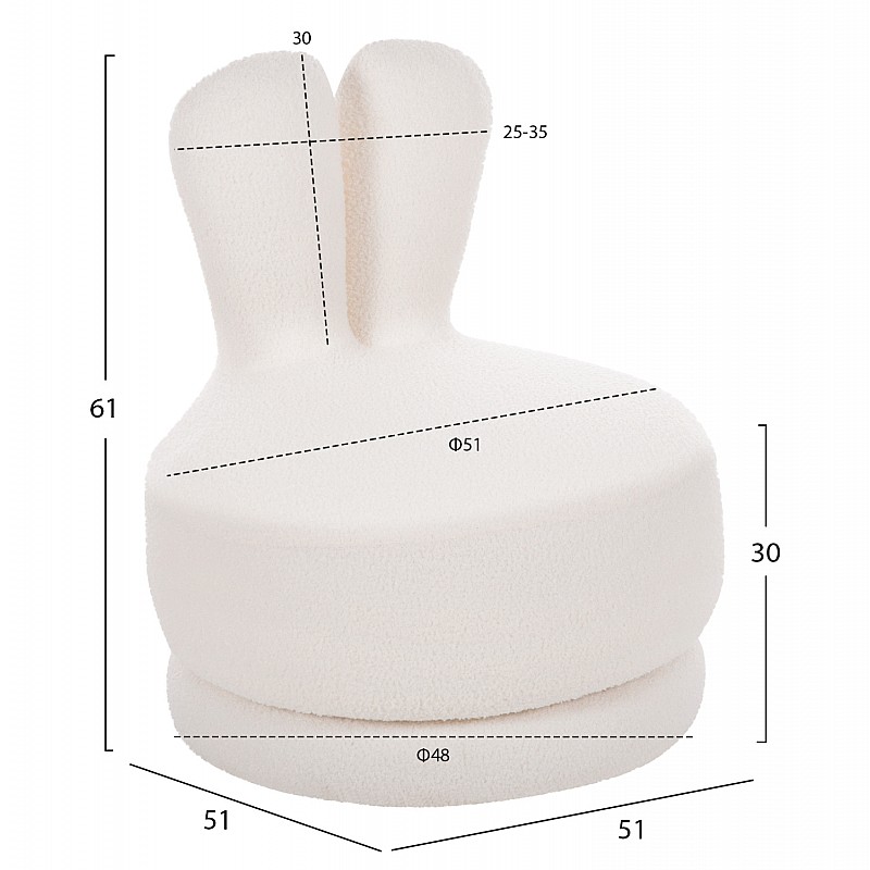 ΣΚΑΜΠΟ ΜΕ ΠΛΑΤΗ ΠΕΡΙΣΤΡΕΦΟΜΕΝΟ FRIVO HM9774.05 ΛΕΥΚΟ TEDDY ΥΦΑΣΜΑ 51x51x61Υεκ ΣΚΑΜΠΟ ΜΕ ΠΛΑΤΗ ΠΕΡΙΣΤΡΕΦΟΜΕΝΟ FRIVO HM9774.05 ΛΕΥΚΟ TEDDY ΥΦΑΣΜΑ 51x51x61Υεκ