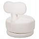 ΣΚΑΜΠΟ ΜΕ ΠΛΑΤΗ ΠΕΡΙΣΤΡΕΦΟΜΕΝΟ KRIVIO HM9775.05 ΛΕΥΚΟ TEDDY ΥΦΑΣΜΑ 52x53x60Yεκ.