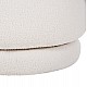 ΣΚΑΜΠΟ ΜΕ ΠΛΑΤΗ ΠΕΡΙΣΤΡΕΦΟΜΕΝΟ KRIVIO HM9775.05 ΛΕΥΚΟ TEDDY ΥΦΑΣΜΑ 52x53x60Yεκ.