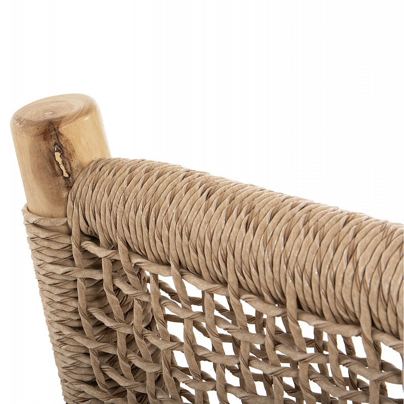 ΚΑΝΑΠΕΣ ΕΞΩΤ.ΧΩΡΟΥ 2-ΘΕΣΙΟΣ LONDER HM5984 ΞΥΛΟ ΤΕΑΚ ΚΑΙ ΣΥΝΘΕΤΙΚΟ RATTAN TWISTED 120x75x78Y ΚΑΝΑΠΕΣ ΕΞΩΤ.ΧΩΡΟΥ 2-ΘΕΣΙΟΣ LONDER HM5984 ΞΥΛΟ ΤΕΑΚ ΚΑΙ ΣΥΝΘΕΤΙΚΟ RATTAN TWISTED 120x75x78Y